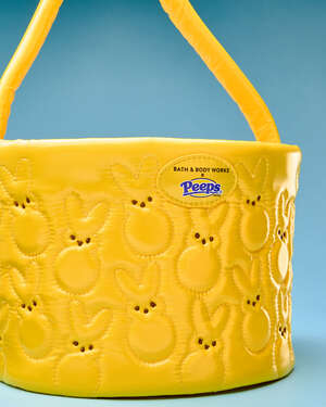 PEEPS&reg; Yellow Marshmallow Bunnies Cosmetic Bag