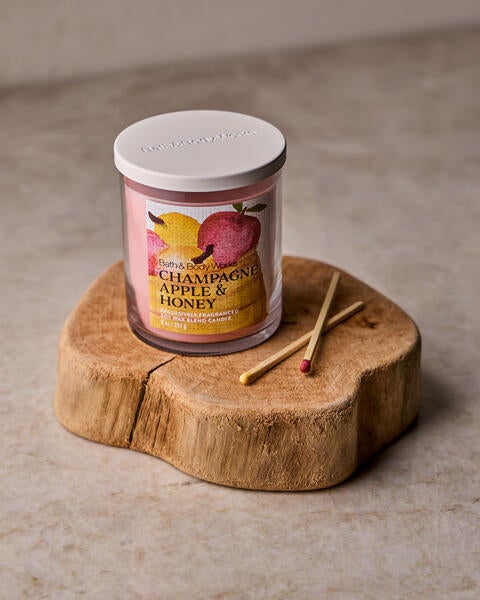 Chandelle à une mèche Champagne Apple & Honey