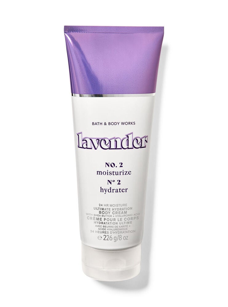 Lavender Ultimate Hydration Body Cream Bath and Body Works