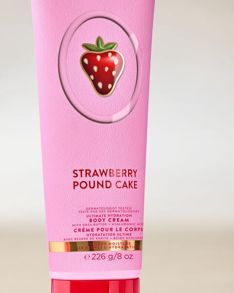 Crème pour le corps hydratation ultime Strawberry Pound Cake