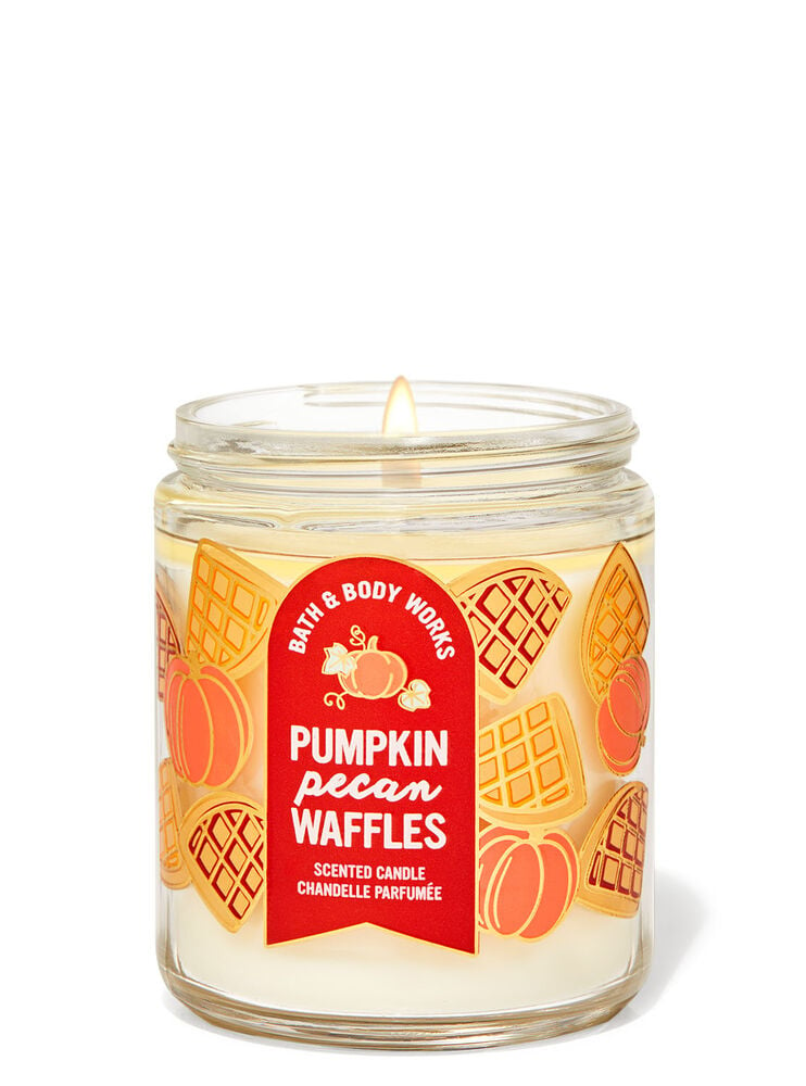 Pumpkin Pecan Waffles Single Wick Candle