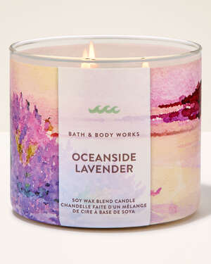 Oceanside Lavender 3-Wick Candle