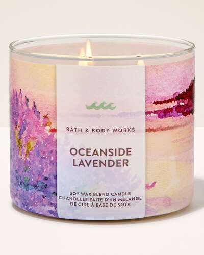 Oceanside Lavender 3-Wick Candle