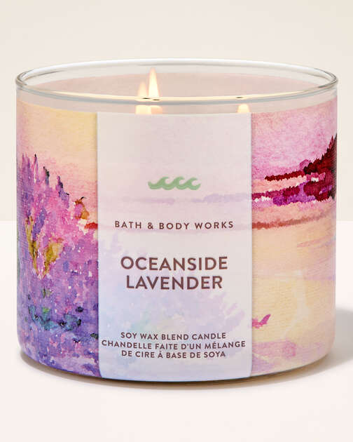 Oceanside Lavender 3-Wick Candle