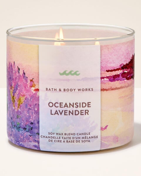 Oceanside Lavender 3-Wick Candle