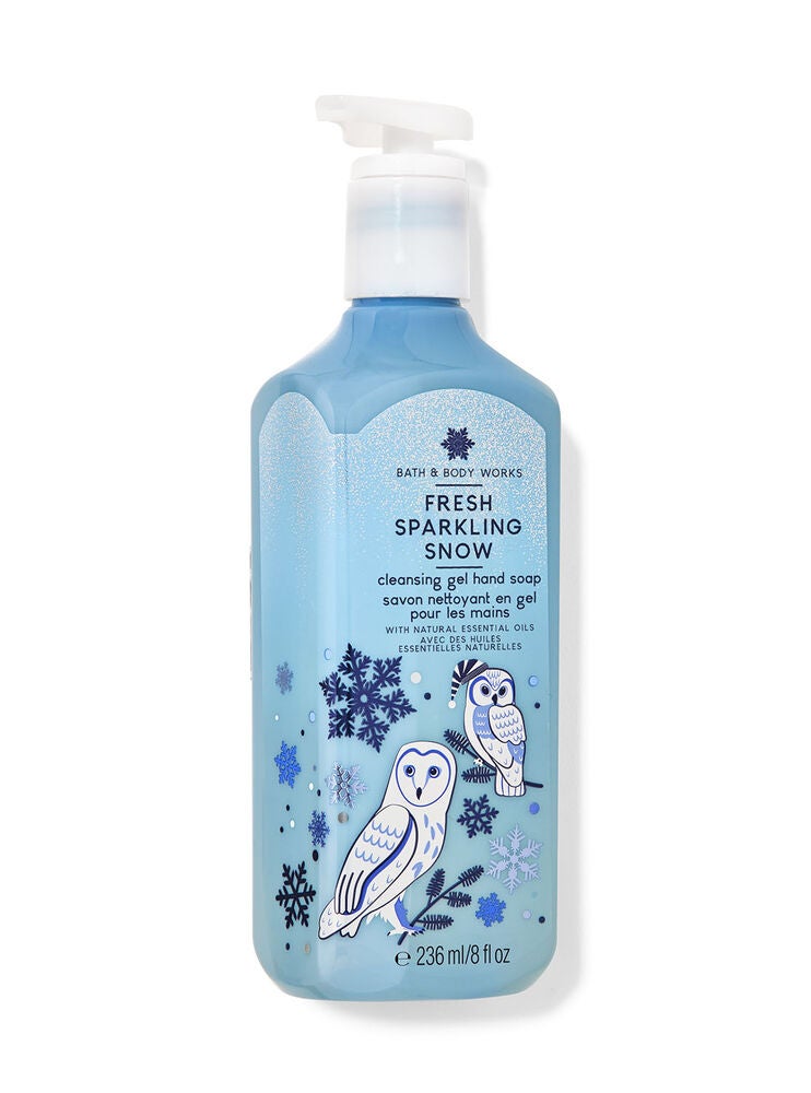 Fresh Sparkling Snow Cleansing Gel Hand Soap Bath and Body Works