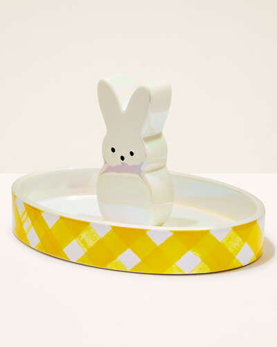 PEEPS&reg; Marshmallow Bunny Body Care Tray