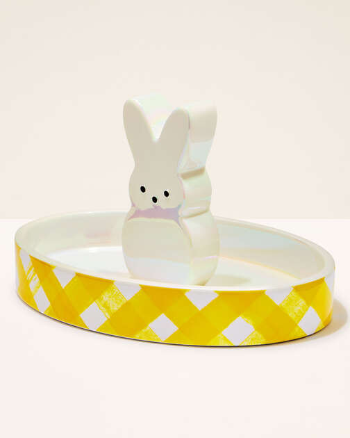 PEEPS&reg; Marshmallow Bunny Body Care Tray