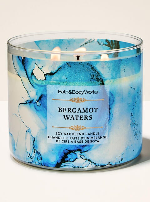 Bergamot Waters 3-Wick Candle