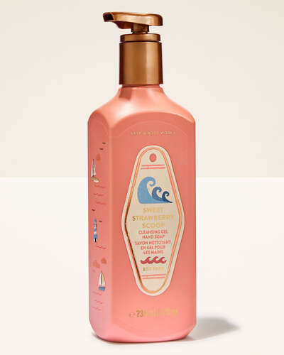 Sweet Strawberry Scoop Cleansing Gel Hand Soap