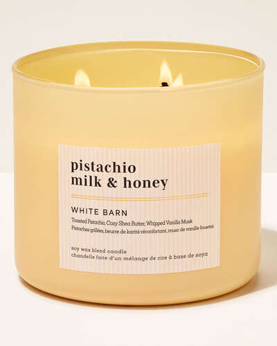Pistachio Milk & Honey 3-Wick Candle