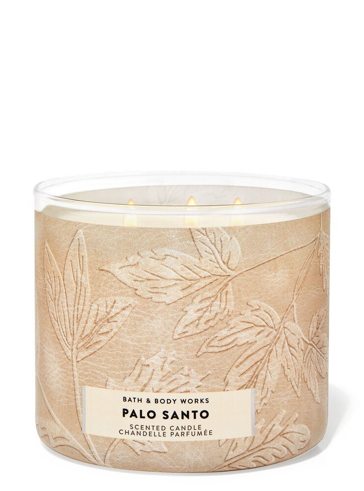Palo Santo 3Wick Candle Bath and Body Works