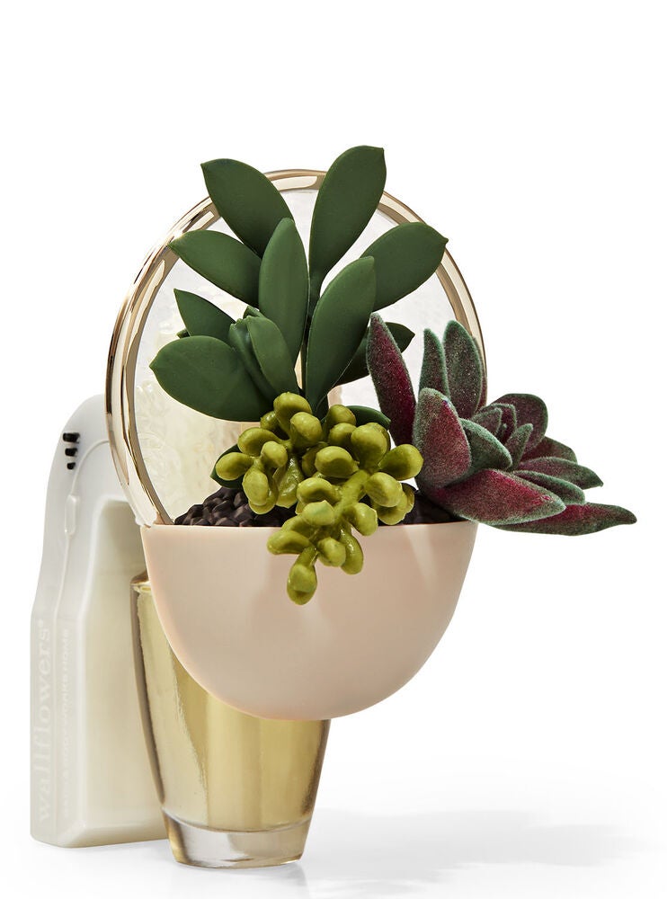 Succulent Planter Wallflowers Scent Control™ Fragrance Plug Bath and