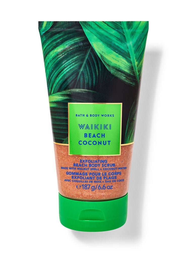 Waikiki Beach Coconut Exfoliating Glow Body Scrub Bath and Body Works
