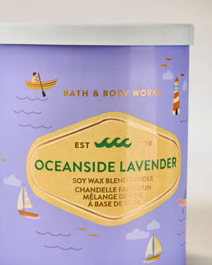 Oceanside Lavender Single Wick Candle