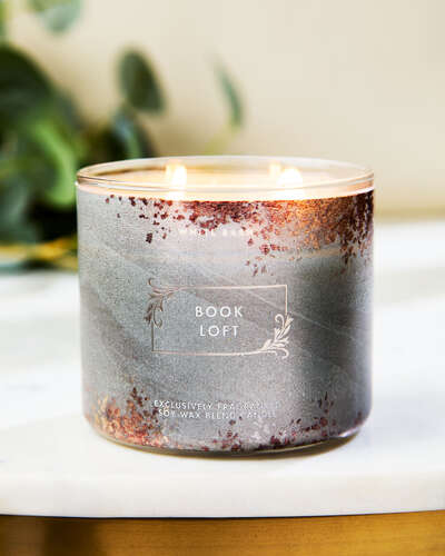 Book Loft 3-Wick Candle