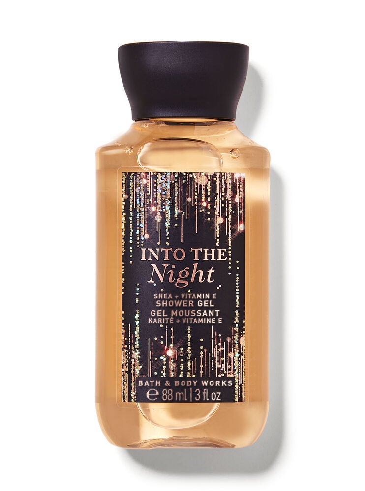 Into the Night Travel Size Shower Gel Bath and Body Works