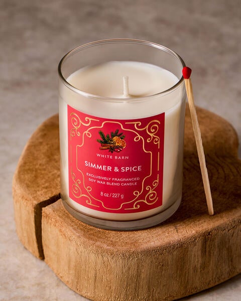 Chandelle à une mèche Simmer & Spice