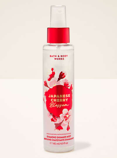 Japanese Cherry Blossom Diamond Shimmer Mist
