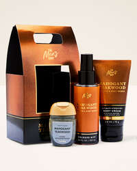 Mahogany Teakwood Mini Gift Set