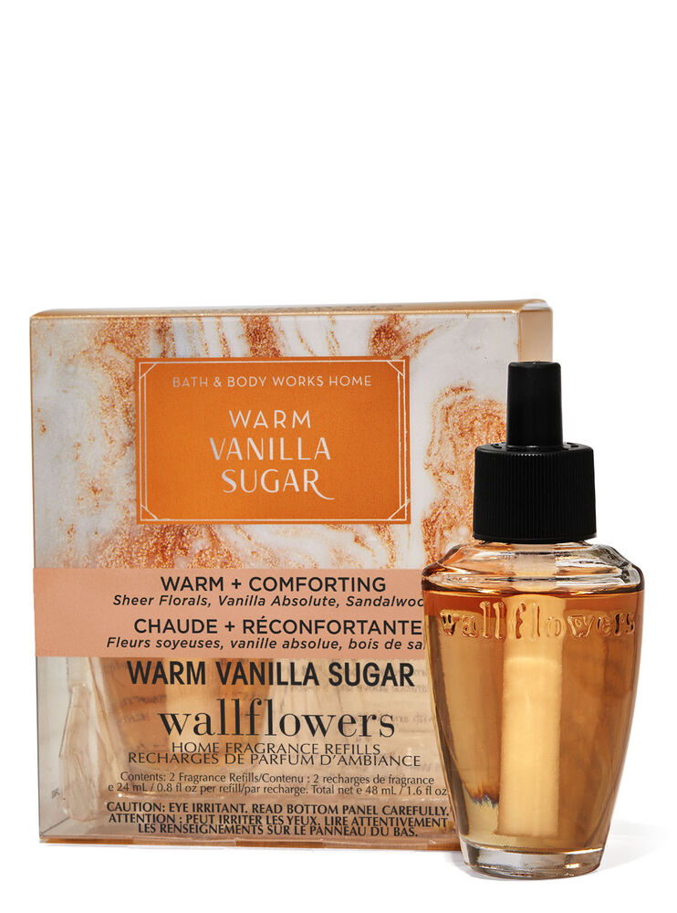 Paquet de 2 recharges de fragrance Wallflowers Warm Vanilla Sugar