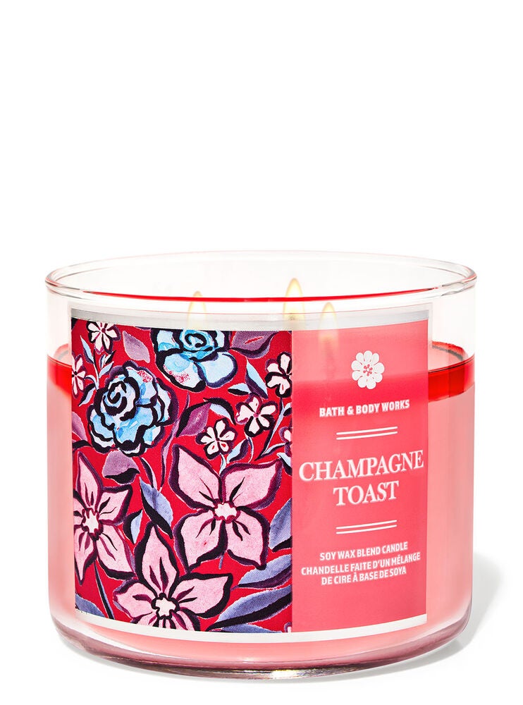 Champagne Toast 3-Wick Candle | Bath and Body Works