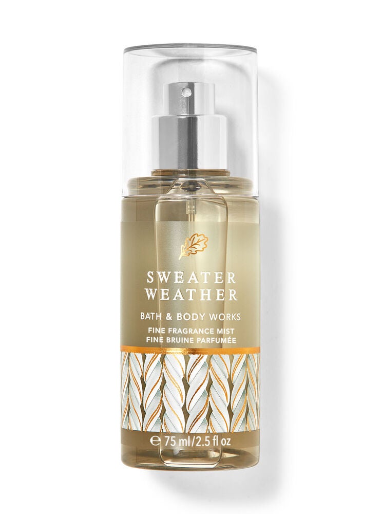 Sweater Weather Travel Size Fine Fragrance Mist Bath and Body Works