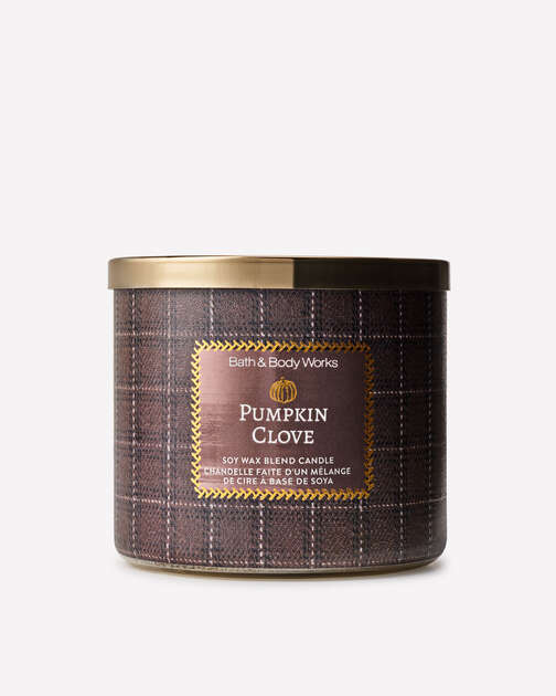 Pumpkin Clove 3-Wick Candle