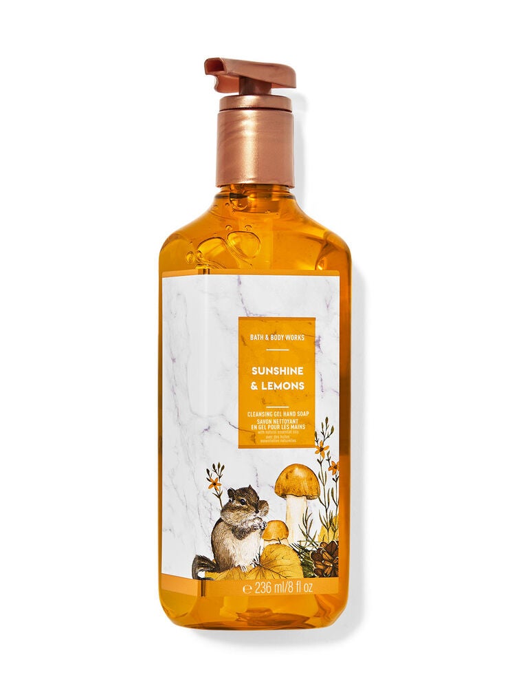 Sunshine & Lemons Cleansing Gel Hand Soap Bath and Body Works