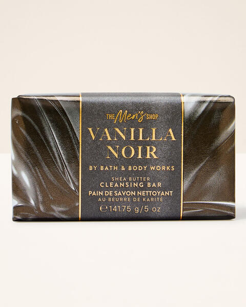 Pain nettoyant au beurre de karité Vanilla Noir