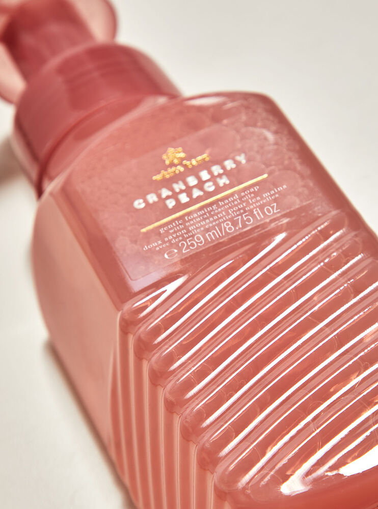 Cranberry Peach Gentle Foaming Hand Soap Image 2