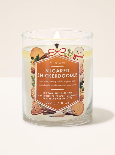 Sugared Snickerdoodle Single Wick Candle