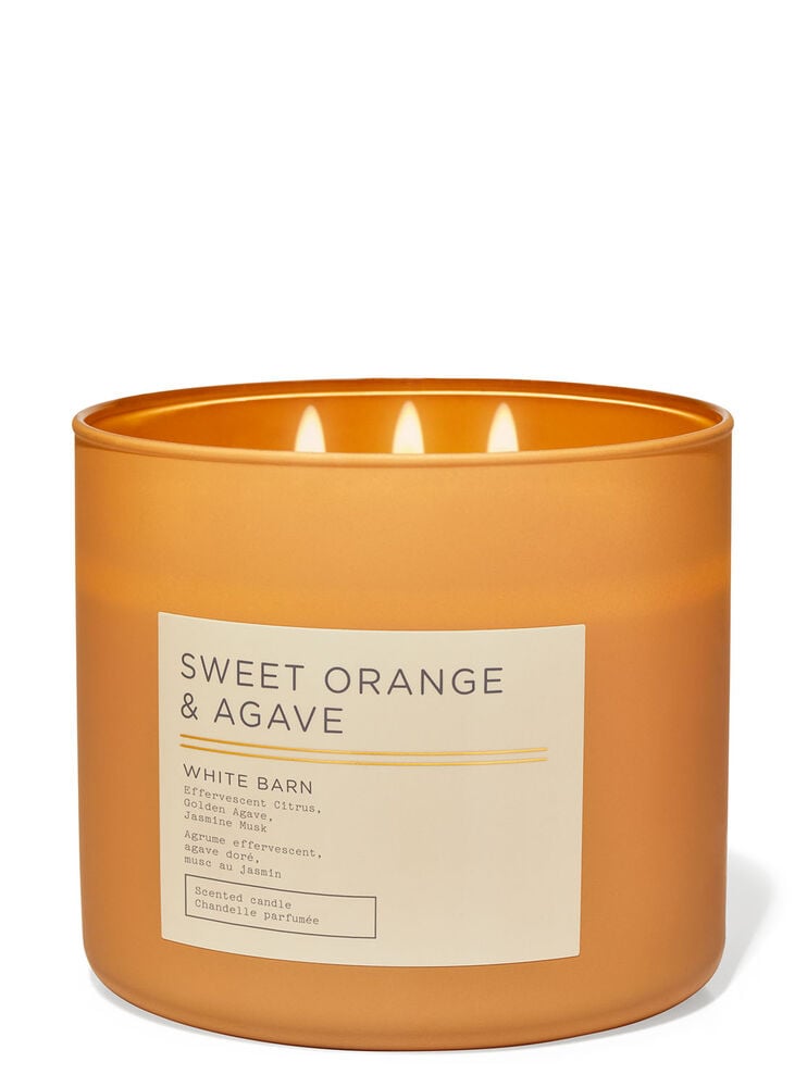 Sweet Orange & Agave 3-Wick Candle