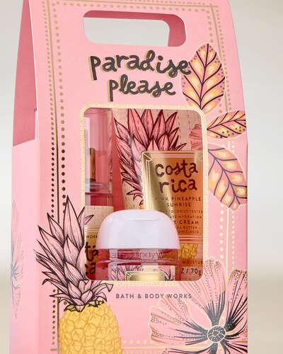 Pink Pineapple Sunrise Gift Set
