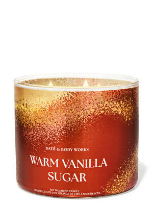 Warm Vanilla Sugar 3-Wick Candle