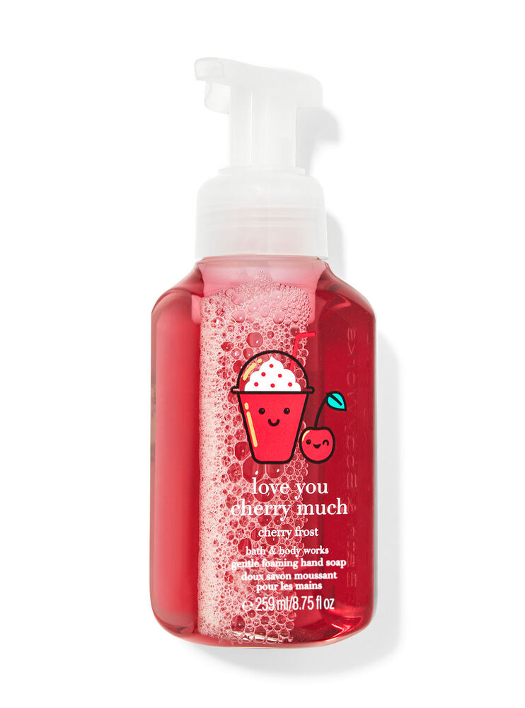 Doux savon moussant pour les mains Cherry Frost