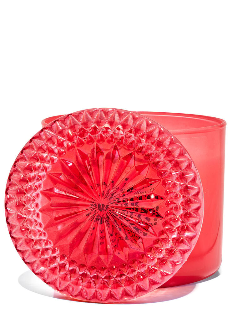 Pink Prosecco Frosting 3-Wick Candle Image 1