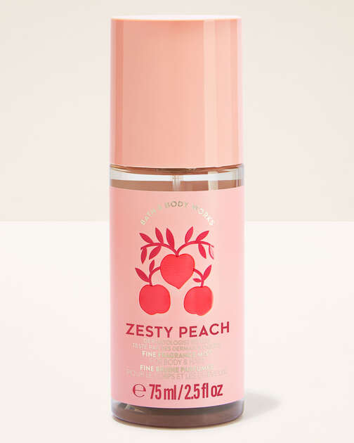 Zesty Peach Travel Size Fine Fragrance Mist