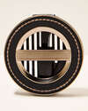Leather Stitched Car Fragrance Holder