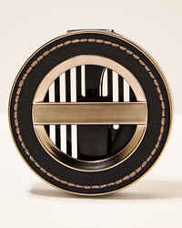 Leather Stitched Car Fragrance Holder