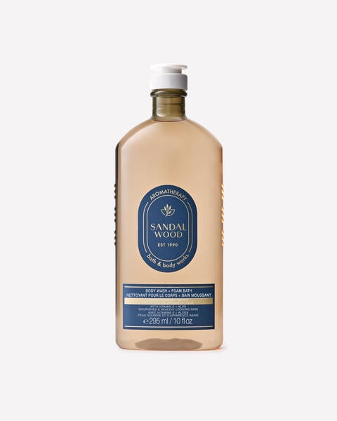 Nettoyant pour le corps et bain moussant Sandalwood