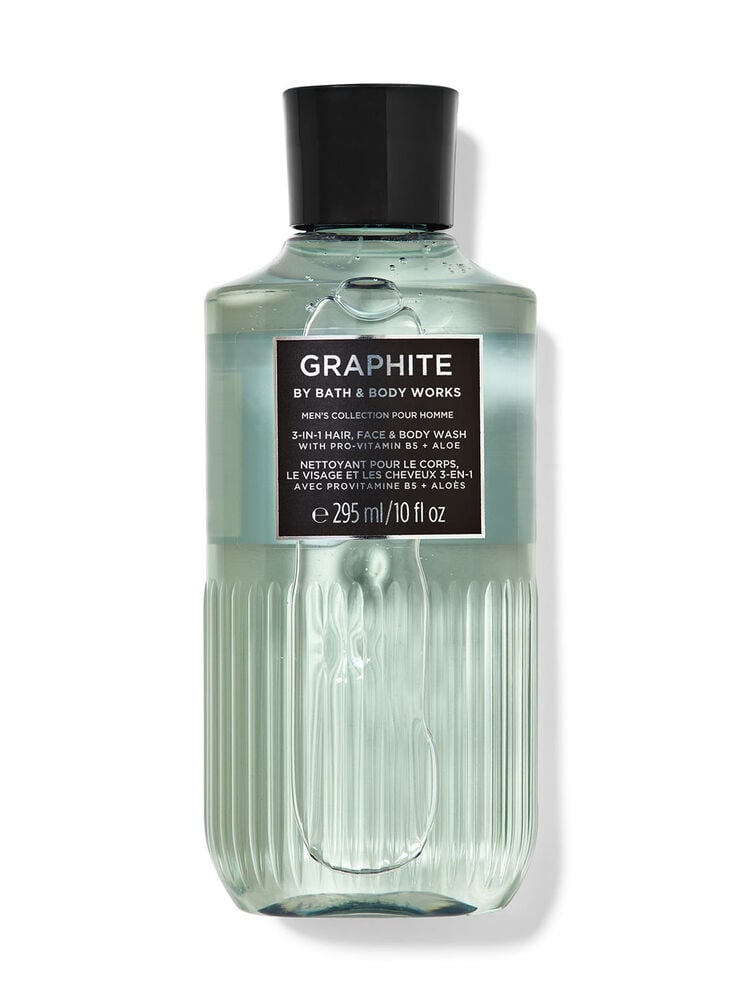 Graphite 3-in-1 Hair, Face & Body Wash