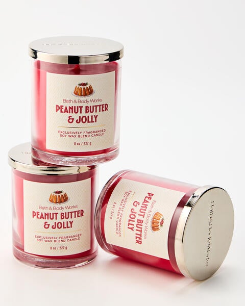 Peanut Butter & Jolly Single Wick Candle