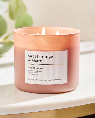 Sweet Orange & Agave 3-Wick Candle