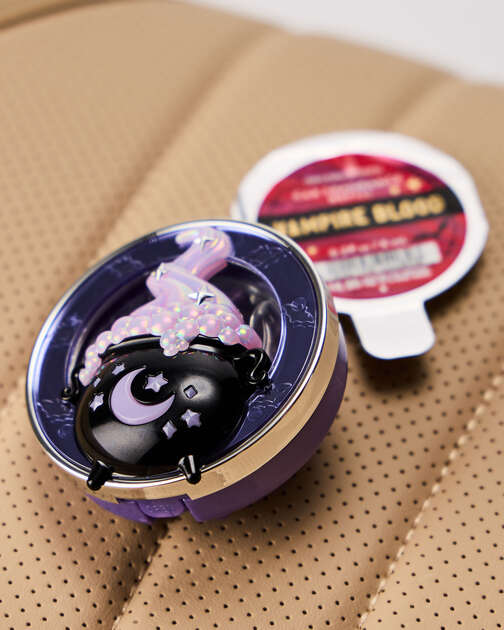 Encrusted Cauldron Car Fragrance Holder