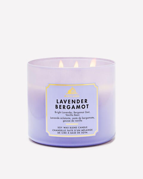 Lavender Bergamot 3-Wick Candle