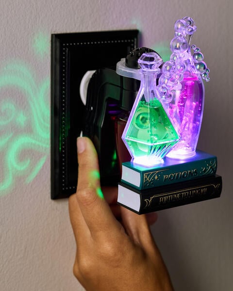Potion on Books Projector Nightlight Wallflowers Fragrance Plug