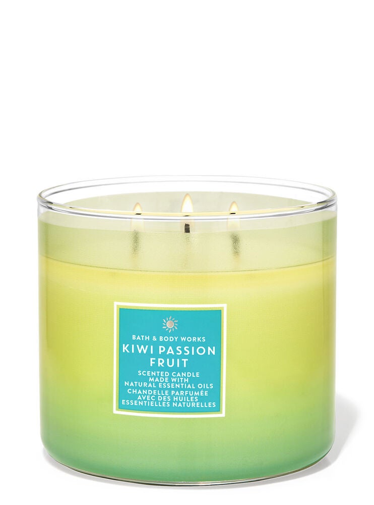 Kiwi Passionfruit 3Wick Candle Bath and Body Works