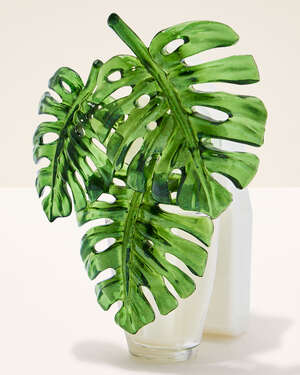 Sparkly Monstera Leaves Scent Control&trade; Nightlight Wallflowers Fragrance Plug