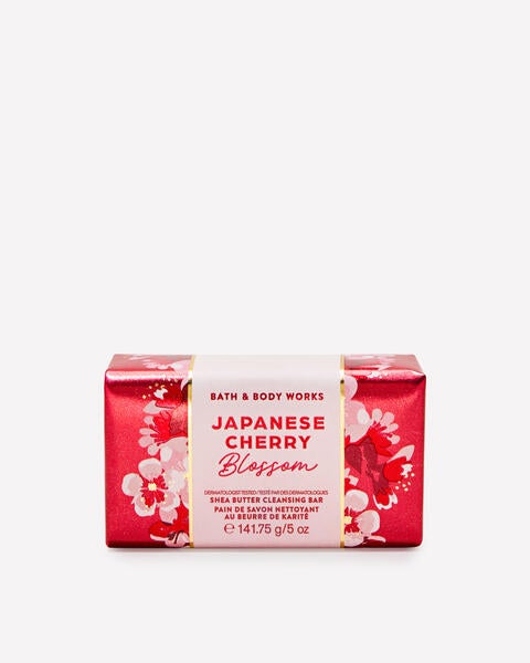 Japanese Cherry Blossom Shea Butter Cleansing Bar